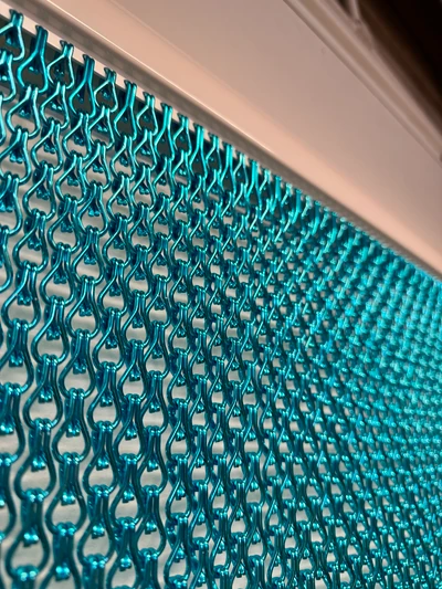 Chain Screen Close Knit Chain Fly Screens - Made to Measure - Sway Screens